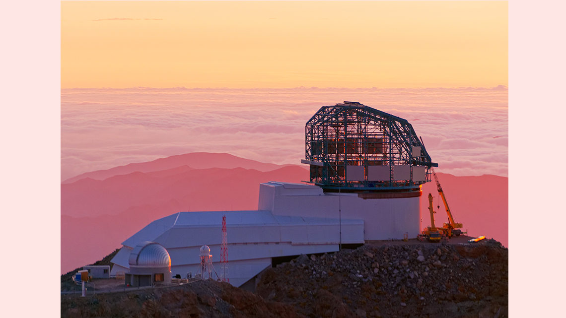 LSST at sunset