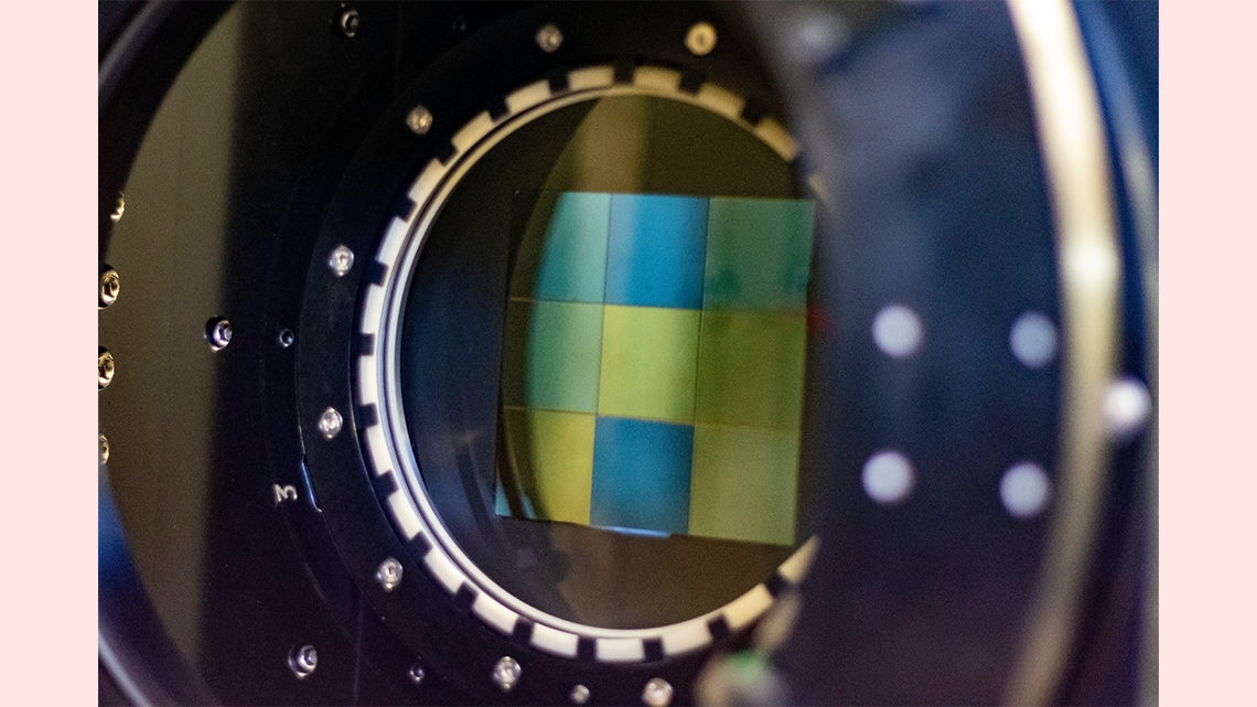 Close-up photograph of ComCam